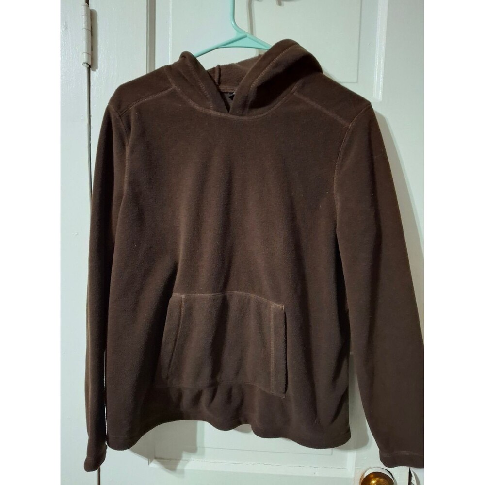 Athletech Chocolate Brown Hooded Teddy Pullover